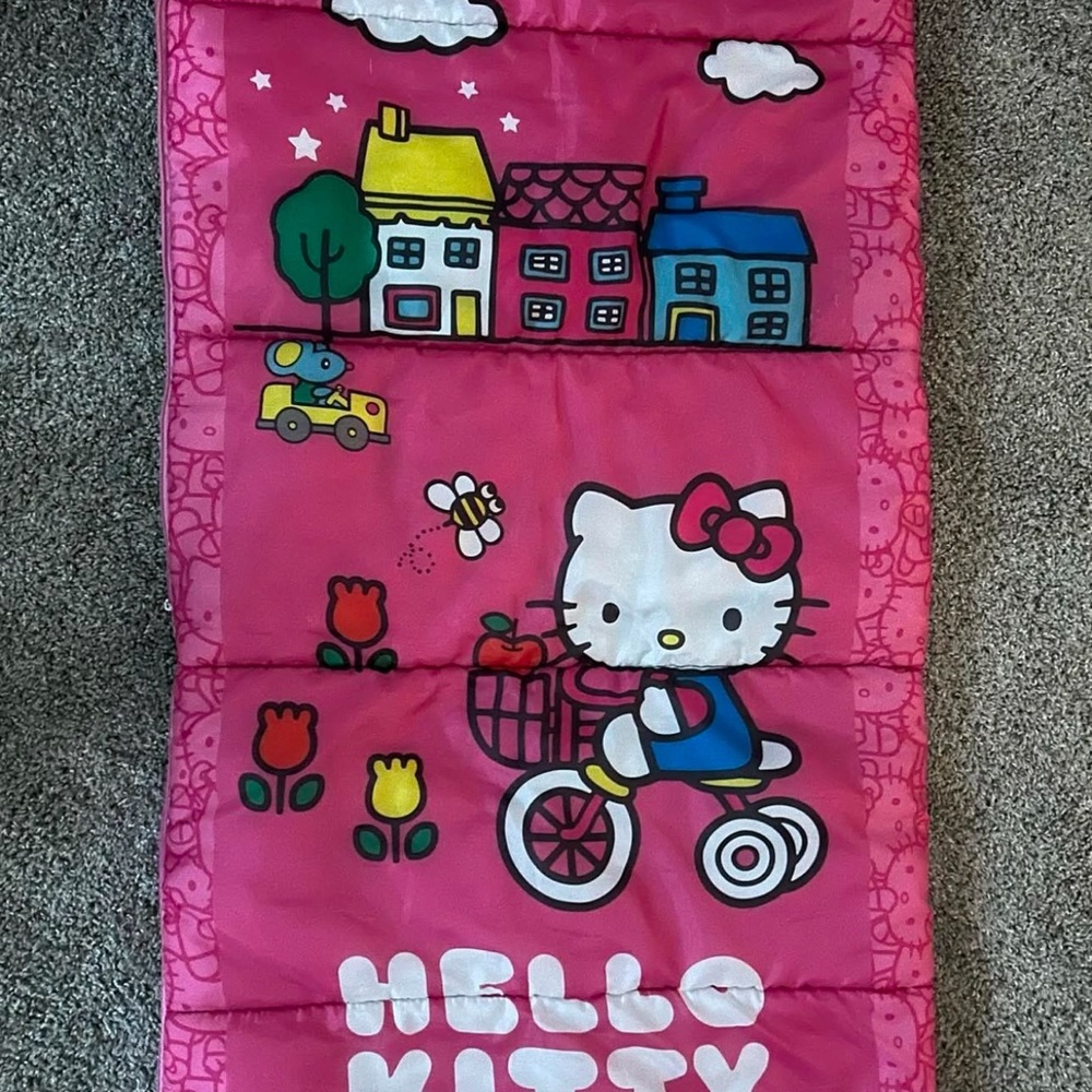 Hello kitty sleeping bag